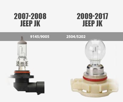 Arriba 32+ imagen 2008 jeep wrangler fog light bulb replacement