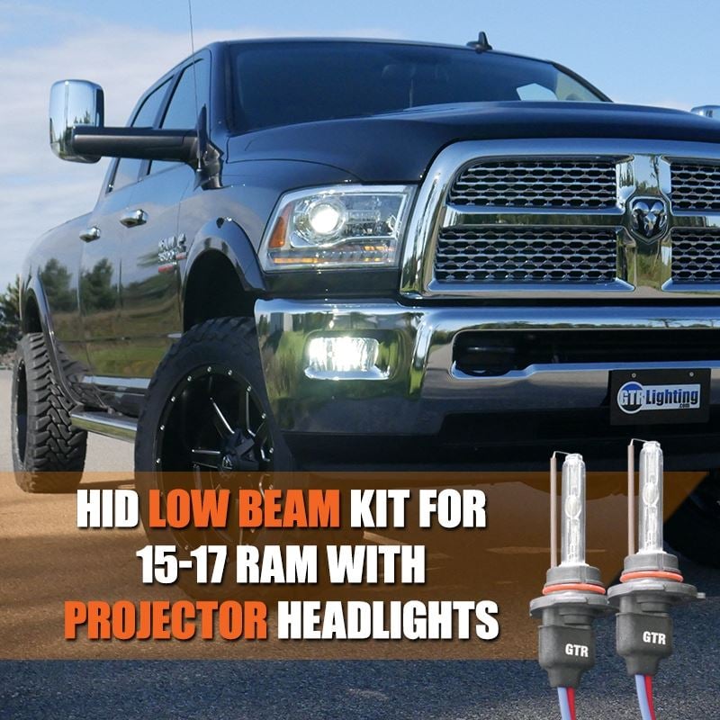 HID Bulb Upgrades on the 2013 - 2018 Dodge Ram - Better Automotive Lighting