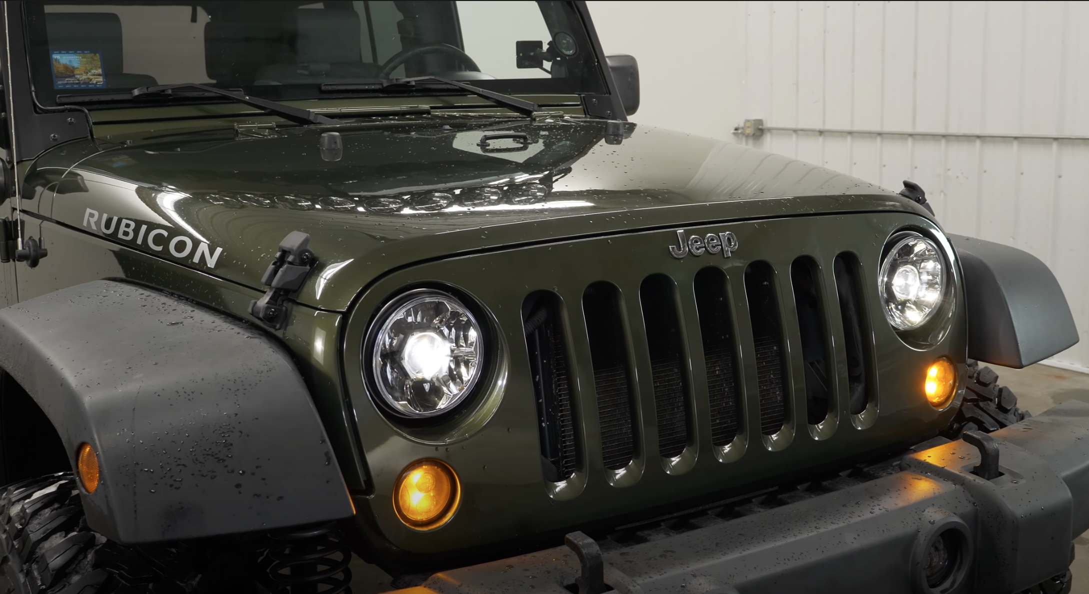 How to install KC HiLiTES 7 Inch LED Headlights in the Jeep Wrangler