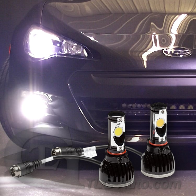WARNING HID Bulbs Will Melt Subaru BRZ Fog Lights