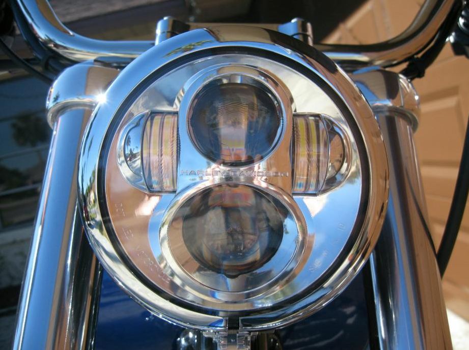 The Harley Davidson re-branded LED headlight.