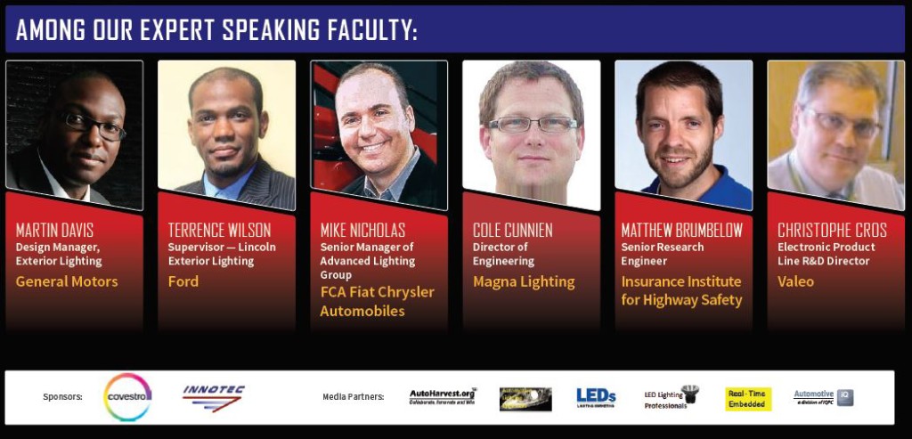 Speakers at the Advanced Lighting Conference in Detroit, MI in May 2016